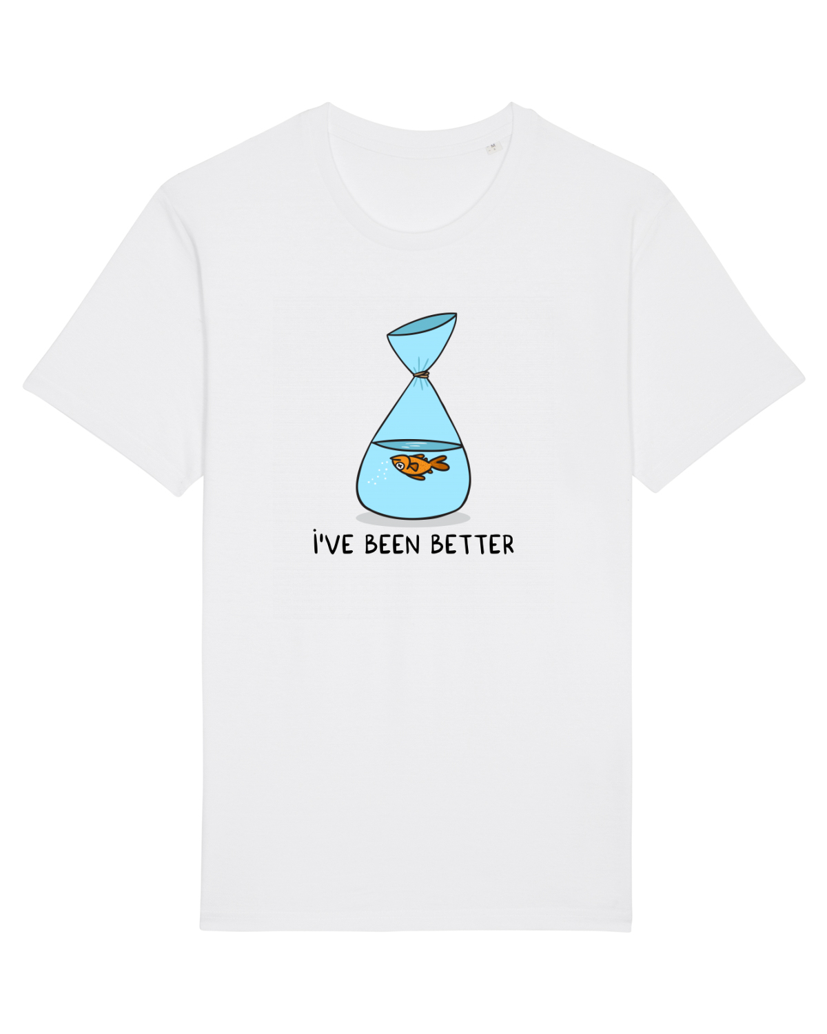 Tricou mânecă scurtă Unisex Rocker White