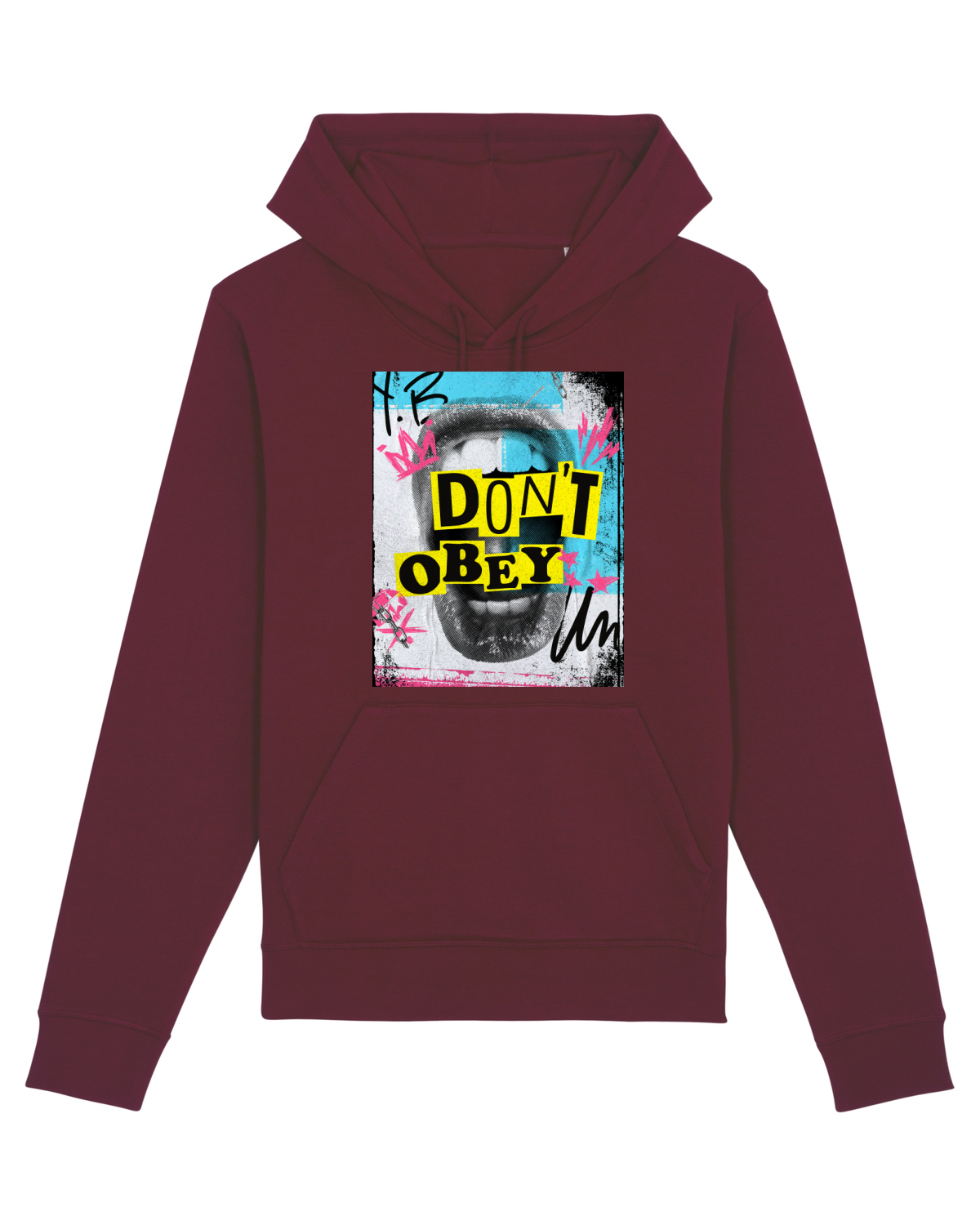 Hanorac Unisex Drummer Burgundy