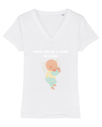 MODUL MEU DE A LUCRA DE ACASĂ White