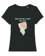 MODUL MEU DE A LUCRA DE ACASĂ Tricou mânecă scurtă guler larg fitted Damă Expresser