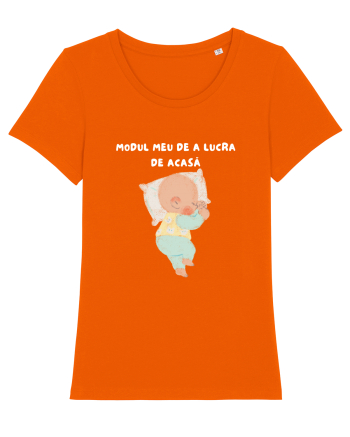 MODUL MEU DE A LUCRA DE ACASĂ Bright Orange