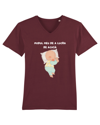 MODUL MEU DE A LUCRA DE ACASĂ Burgundy