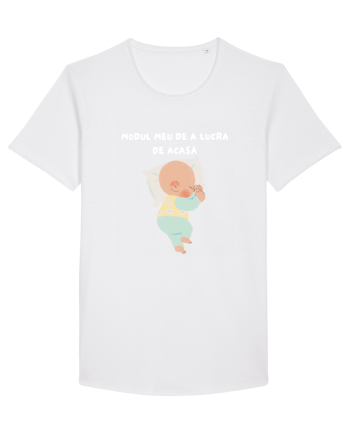 MODUL MEU DE A LUCRA DE ACASĂ White