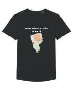 MODUL MEU DE A LUCRA DE ACASĂ Tricou mânecă scurtă guler larg Bărbat Skater