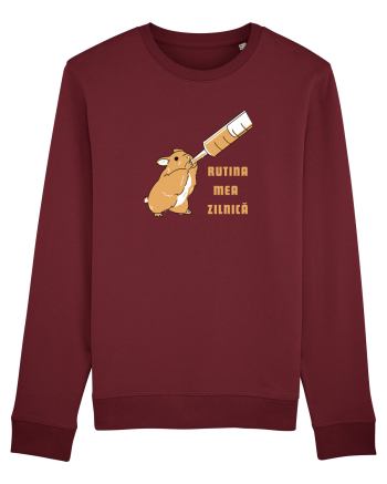 RUTINA MEA ZILNICĂ Burgundy