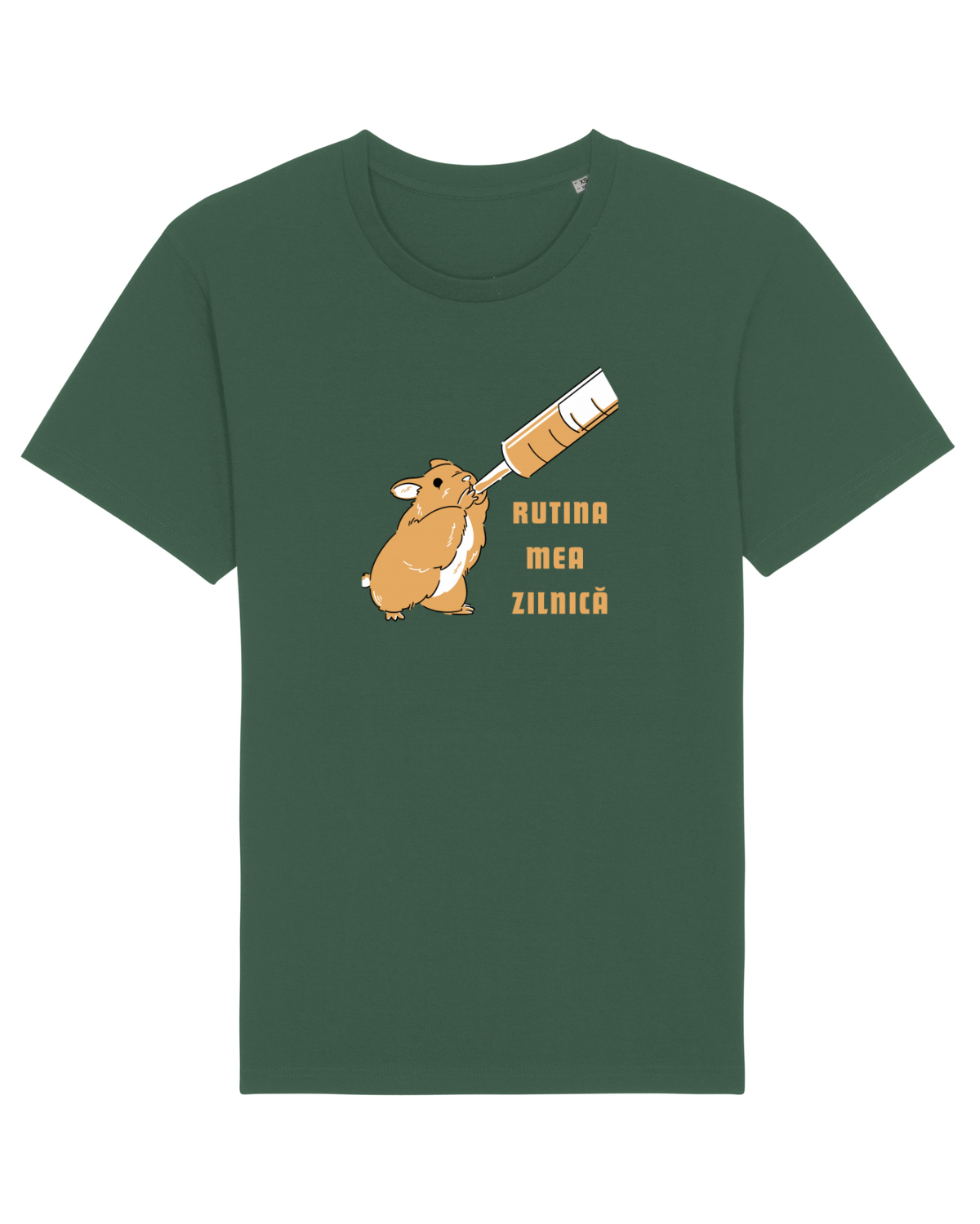 Tricou mânecă scurtă Unisex Rocker Bottle Green