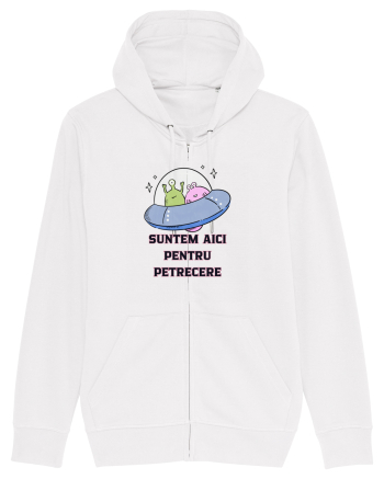 SUNTEM AICI PENTRU PETRECERE White