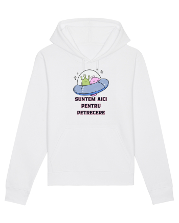 SUNTEM AICI PENTRU PETRECERE White