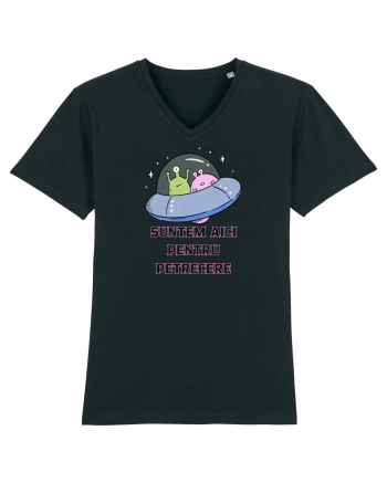 SUNTEM AICI PENTRU PETRECERE Black