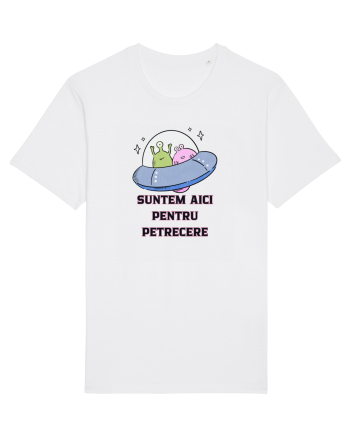 SUNTEM AICI PENTRU PETRECERE White