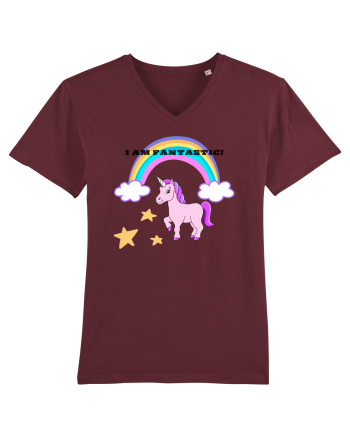 I AM FANTASTIC! Burgundy