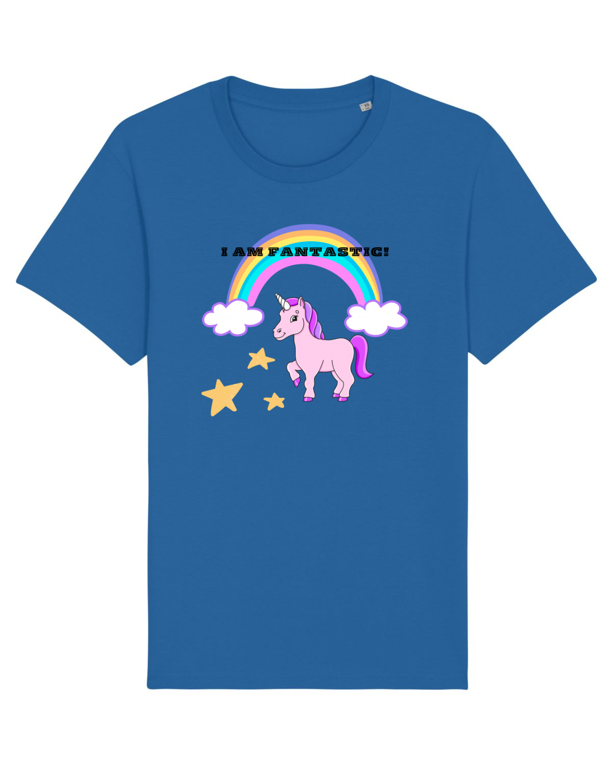 Tricou mânecă scurtă Unisex Rocker Royal Blue