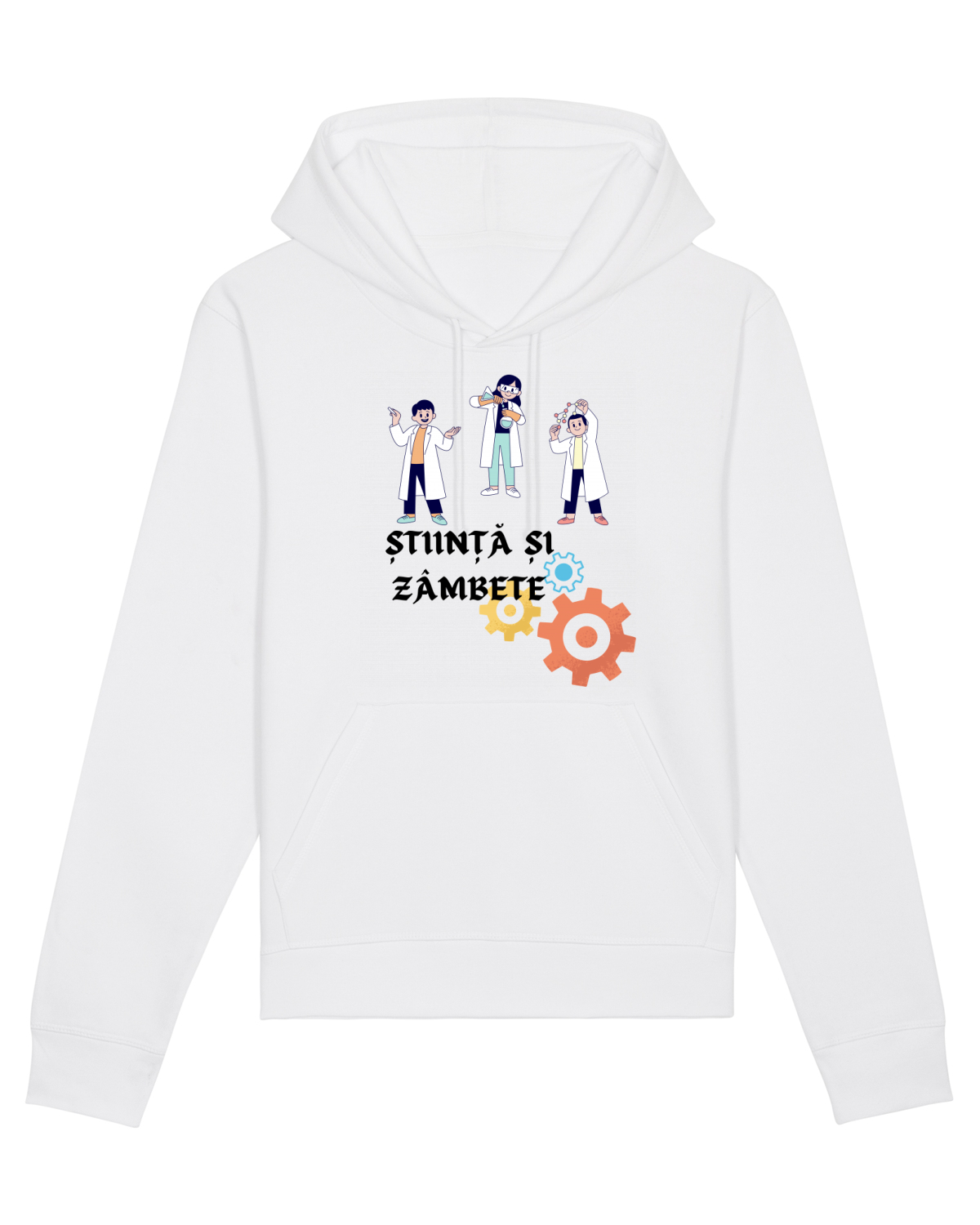 Hanorac Unisex Drummer White