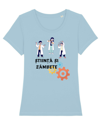 ȘTIINȚĂ ȘI ZÂMBETE Sky Blue