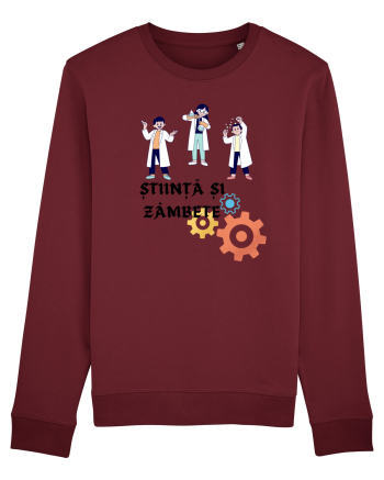 ȘTIINȚĂ ȘI ZÂMBETE Burgundy