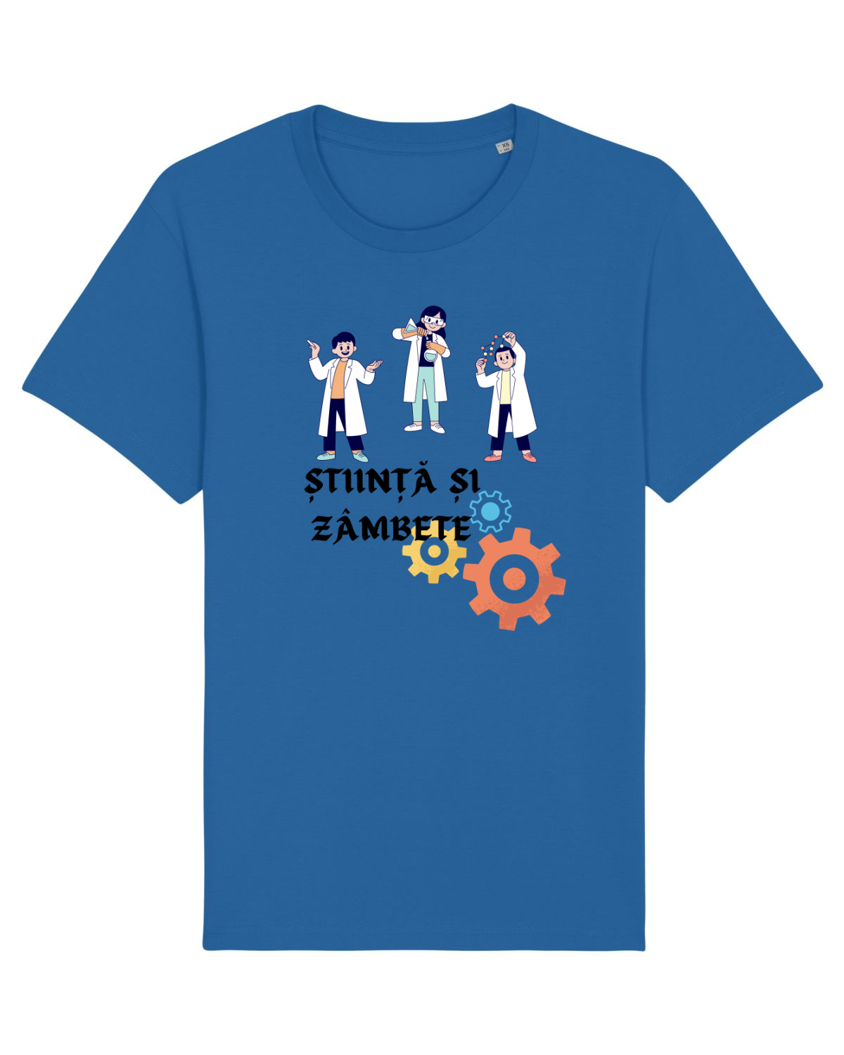 Tricou mânecă scurtă Unisex Rocker Royal Blue