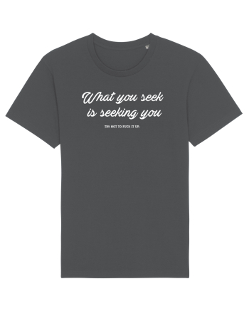 What you seek is seeking you Anthracite