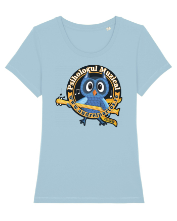 Psihologul Muzical - Logo cu Pampsy Sky Blue