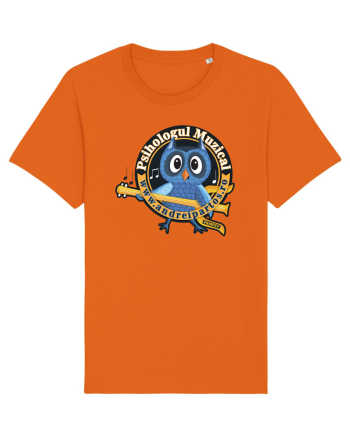 Psihologul Muzical - Logo cu Pampsy Bright Orange