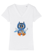 Pampsy - am valoare Tricou mânecă scurtă guler V Damă Evoker