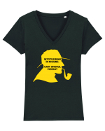 ÎNTOTDEAUNA ÎN MISIUNE Tricou mânecă scurtă guler V Damă Evoker