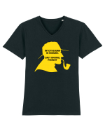 ÎNTOTDEAUNA ÎN MISIUNE Tricou mânecă scurtă guler V Bărbat Presenter