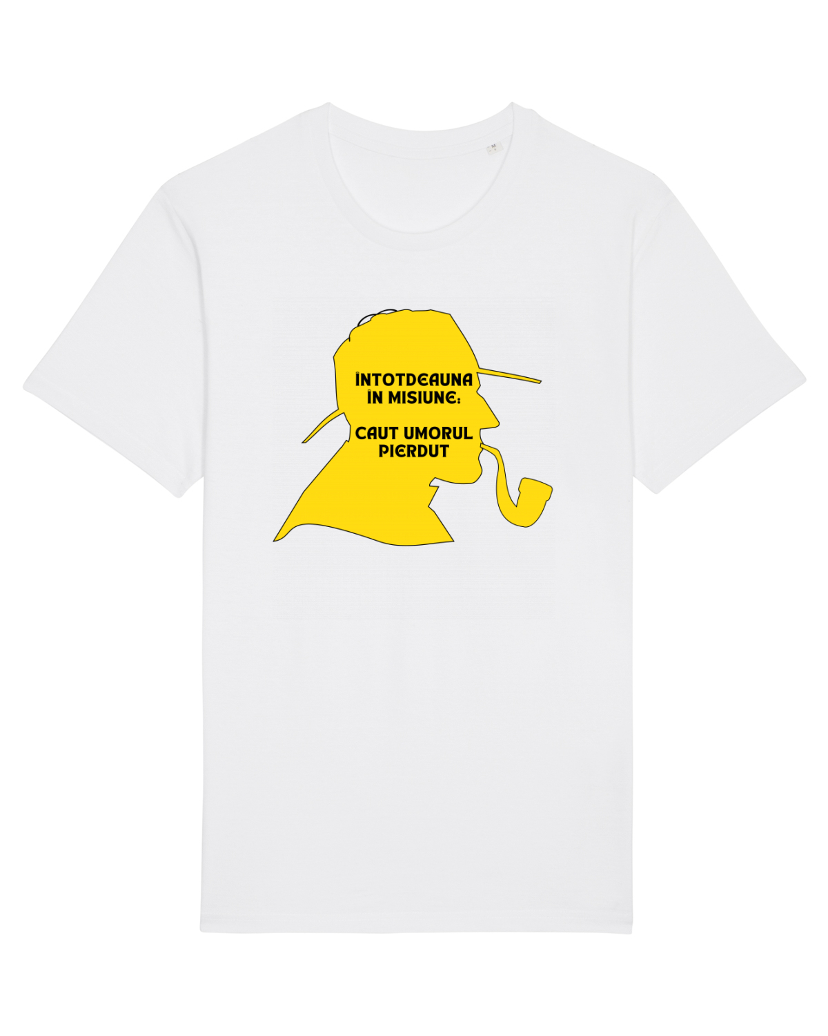 Tricou mânecă scurtă Unisex Rocker White