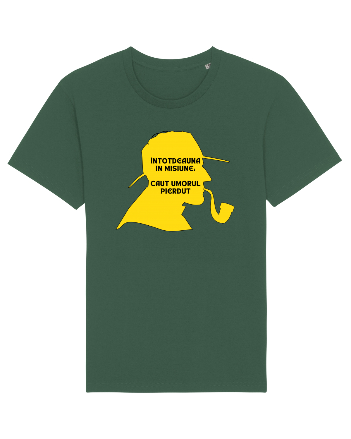 Tricou mânecă scurtă Unisex Rocker Bottle Green