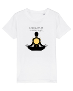 ELIBEREAZĂ-ȚI POTENȚIALUL Tricou mânecă scurtă  Copii Mini Creator