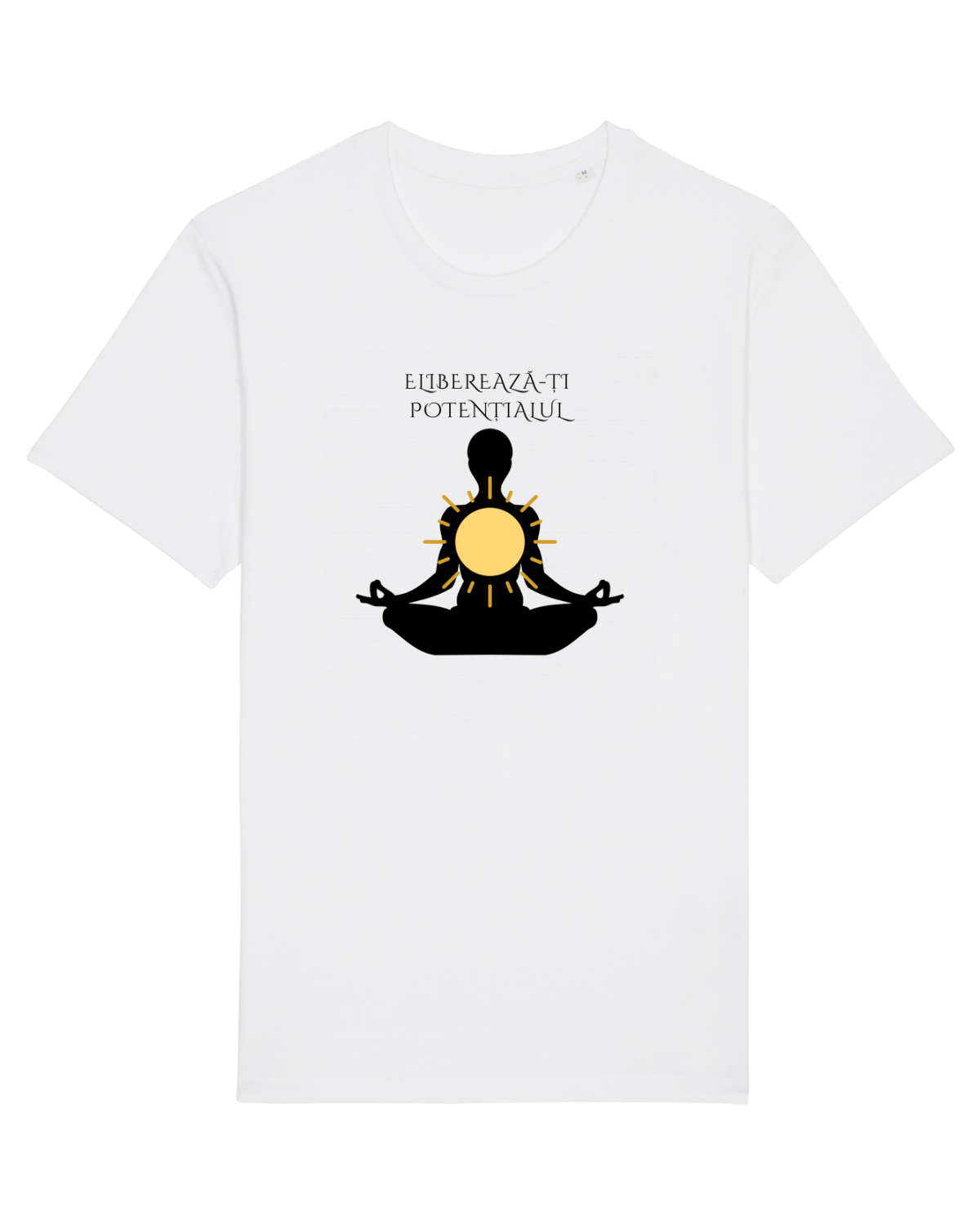 Tricou mânecă scurtă Unisex Rocker White