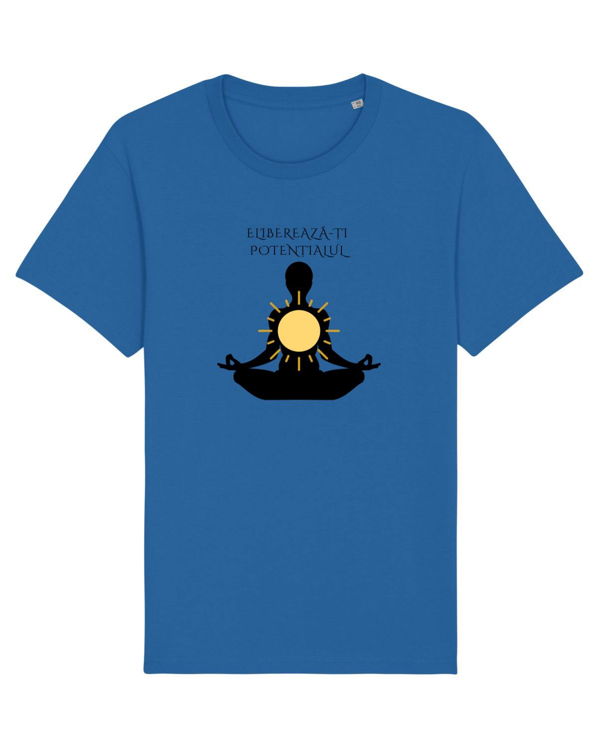 Tricou mânecă scurtă Unisex Rocker Royal Blue