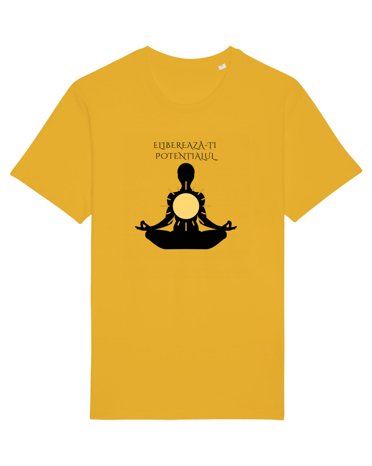 Tricou mânecă scurtă Unisex Rocker Spectra Yellow