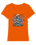 always spooky Tricou mânecă scurtă guler larg fitted Damă Expresser