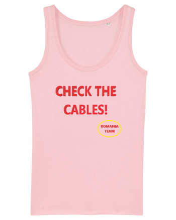Check the cables Cotton Pink