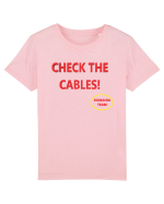 Check the cables Tricou mânecă scurtă  Copii Mini Creator