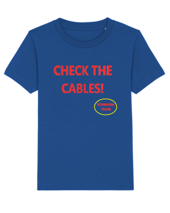 Check the cables Majorelle Blue