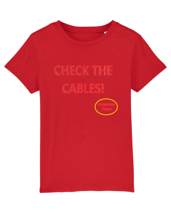 Check the cables Red