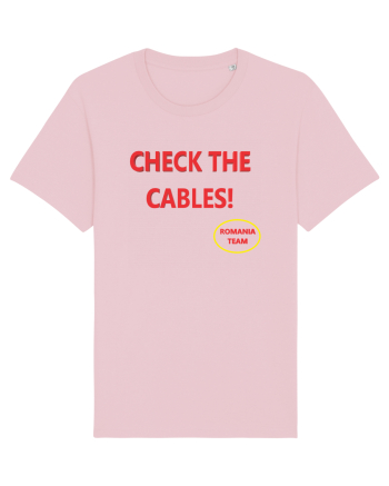 Check the cables Cotton Pink