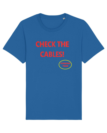 Check the cables Royal Blue