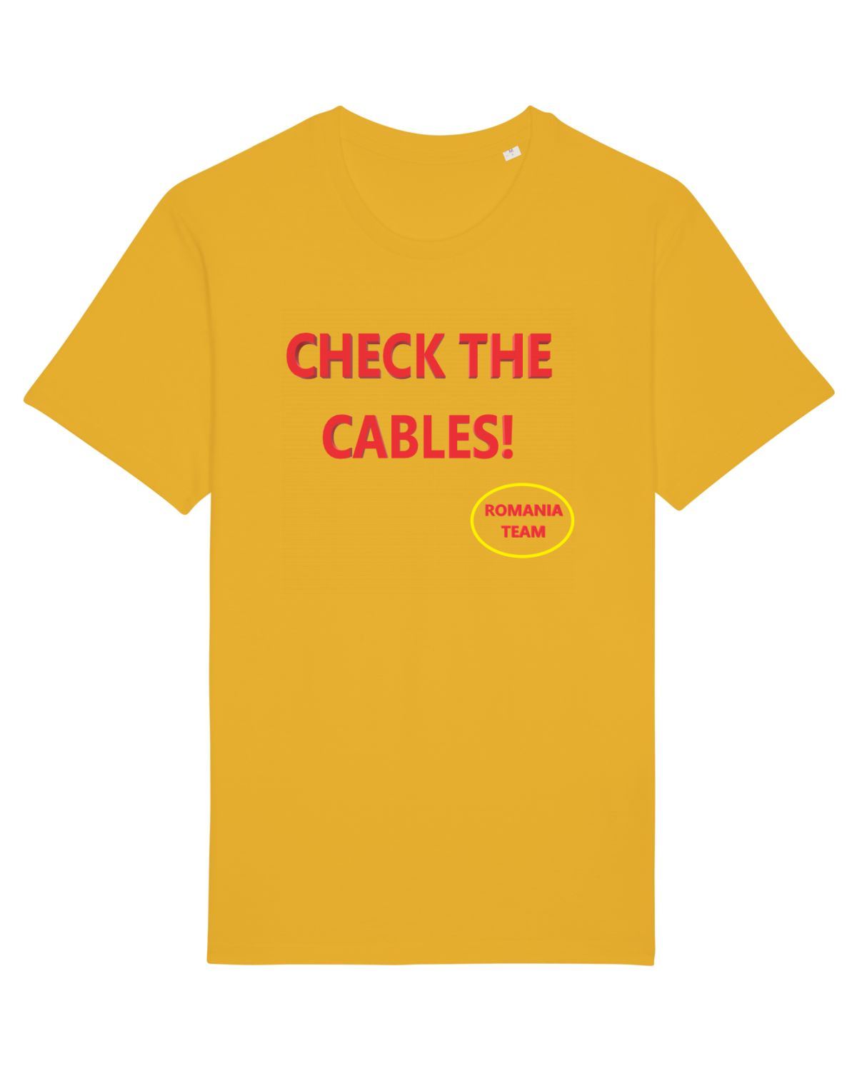 Tricou mânecă scurtă Unisex Rocker Spectra Yellow