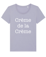 Creme de la Creme Tricou mânecă scurtă guler larg fitted Damă Expresser
