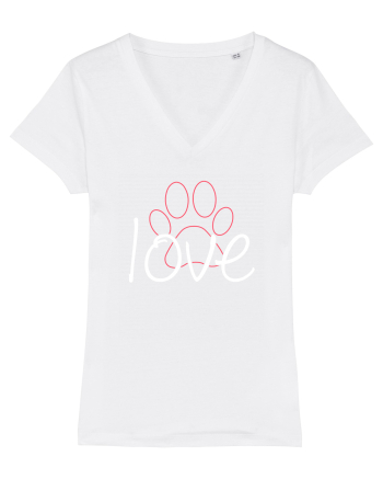 Love Paws White