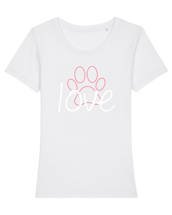 Love Paws White