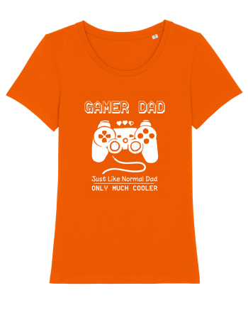 Gamer Dad Bright Orange