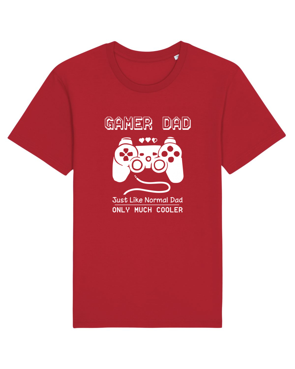 Tricou mânecă scurtă Unisex Rocker Red