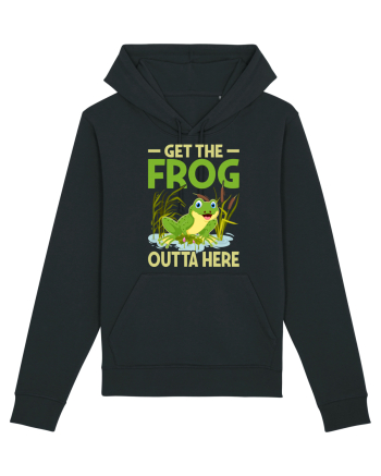 Get The Frog Outta Here Black