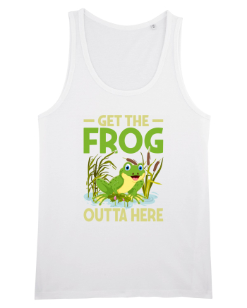 Get The Frog Outta Here White