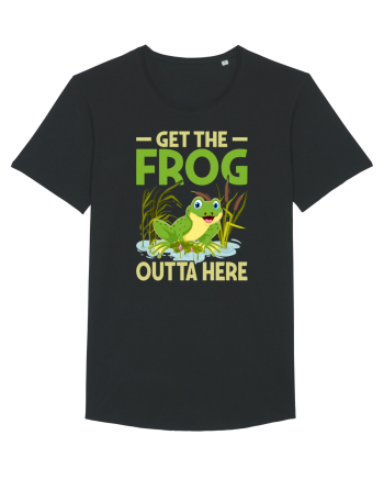 Get The Frog Outta Here Black