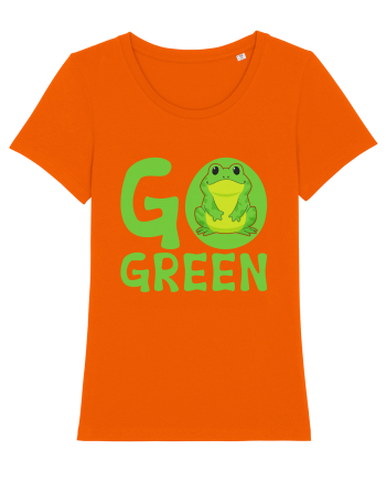 Go Green Bright Orange