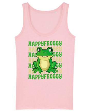 Happy Froggy Cotton Pink